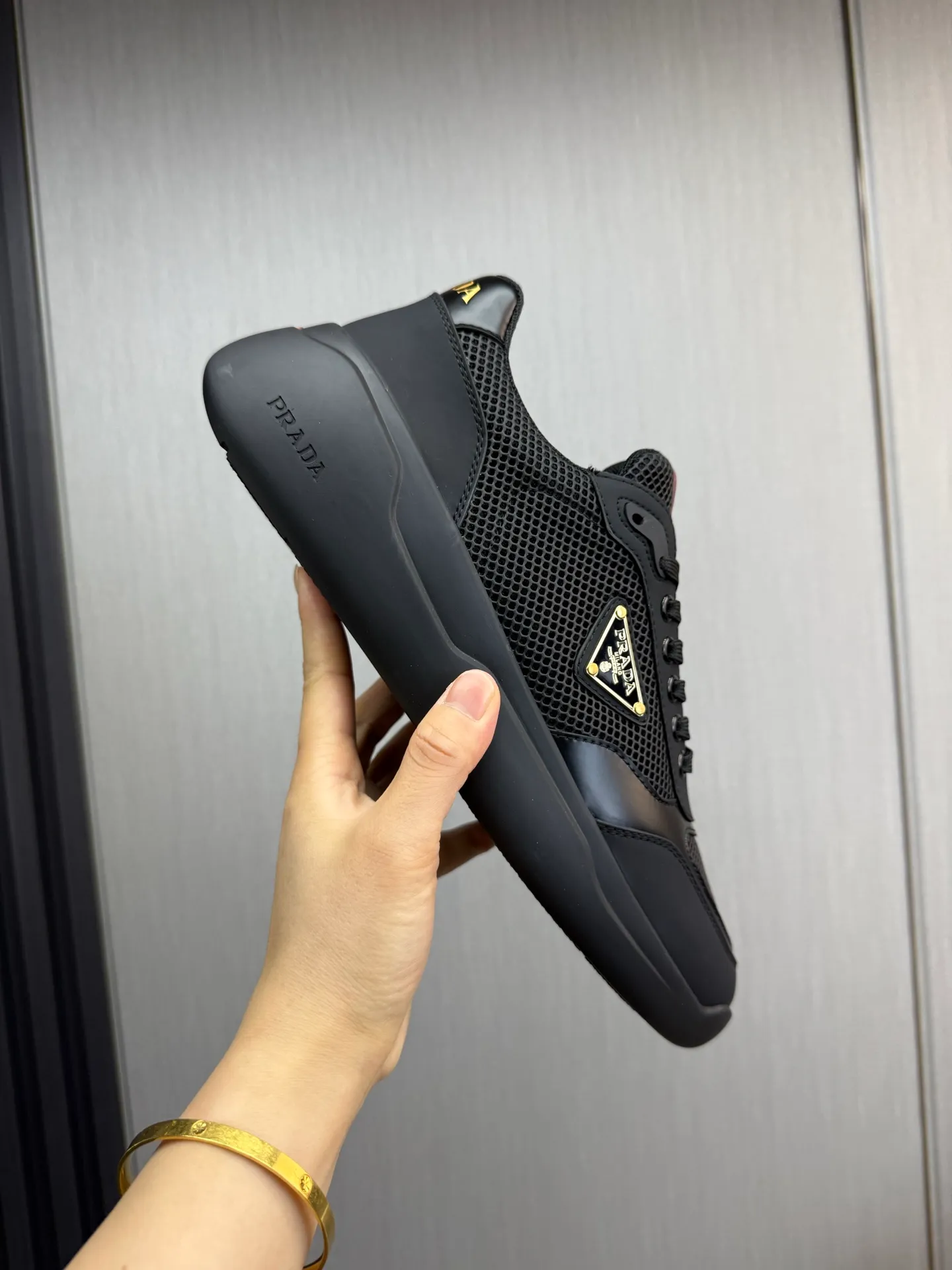 Factory price 620💰 [PRADA] Official website synchronizes new models, high-quality shipments ✔️Hot sale🔥 Original cowhide + cowhide lining, 1🆚1 replica, original bottom, 38-45 (men's 45 is custom-made and cannot be returned)